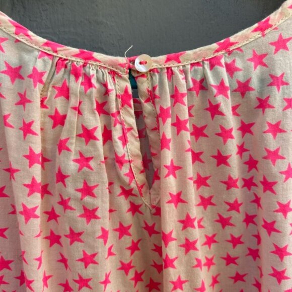 Peek Kids Pink Stars tunic, size 8 - Picture 3 of 10